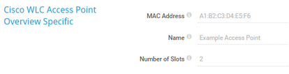 Cisco WLC Access Point Overview Specific Cisco WLC Access Point Overview Specific